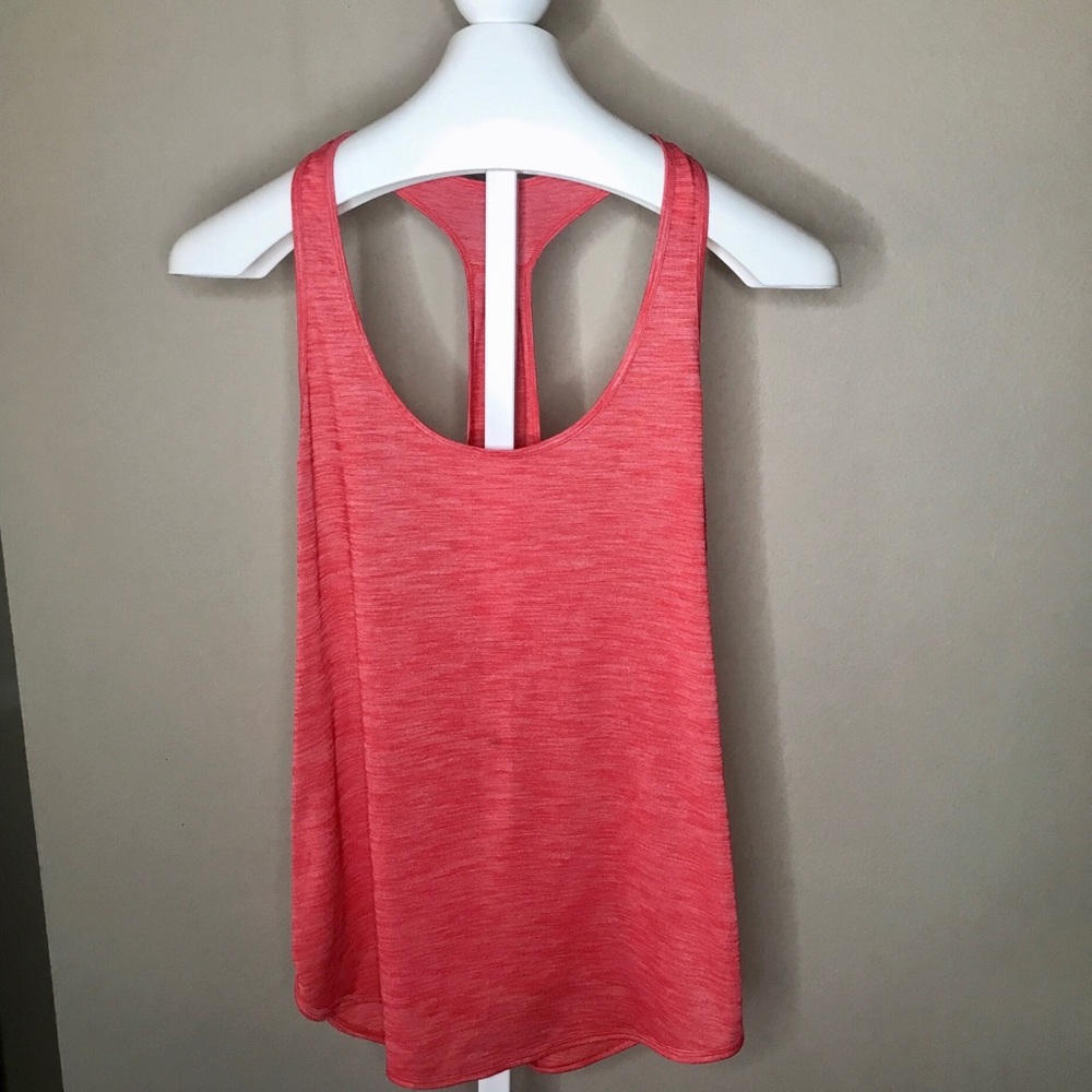 Lululemon Racerback Tank Top, Raspberry, Size L (10)